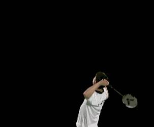 羽毛球高远球如何发力才正确,注意这4个动作让击球不再啃地