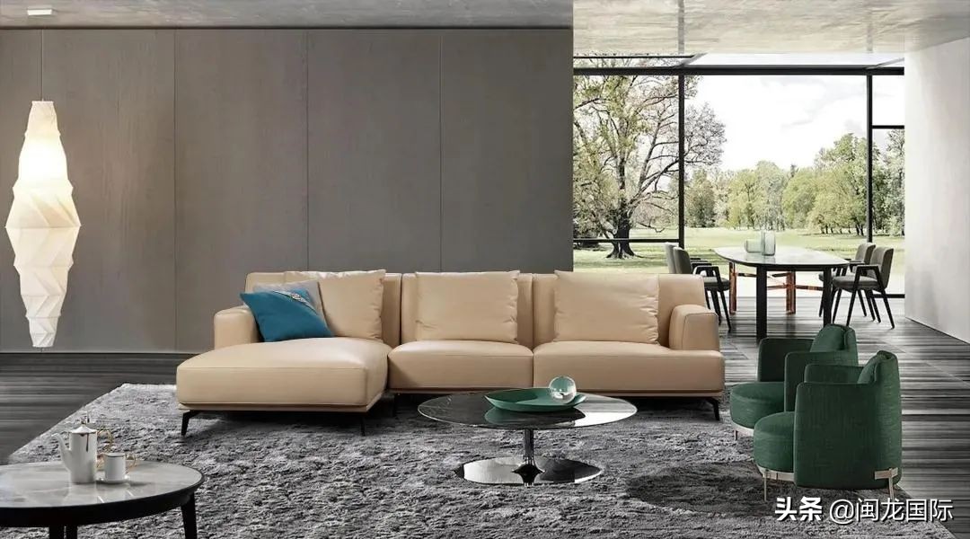 沙发如何让客厅更高级,沙发怎样选款式客厅不是特别大