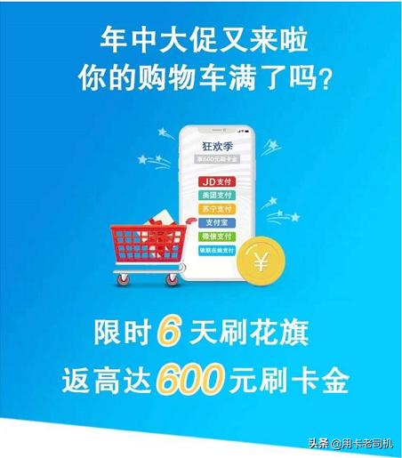 花旗银行信用卡,刷卡返现600元