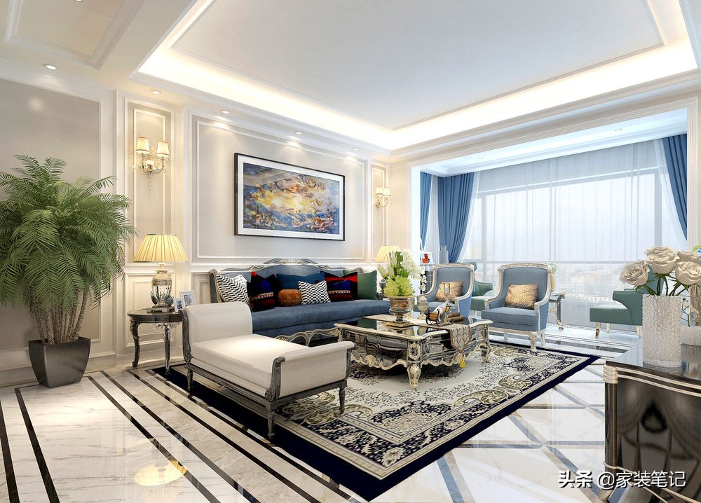 看了朋友家的欧式风格果然高大上,简欧风和简约风哪个好看