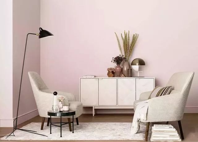 大白墙色系搭配图家具,大白墙装修全屋颜色搭配