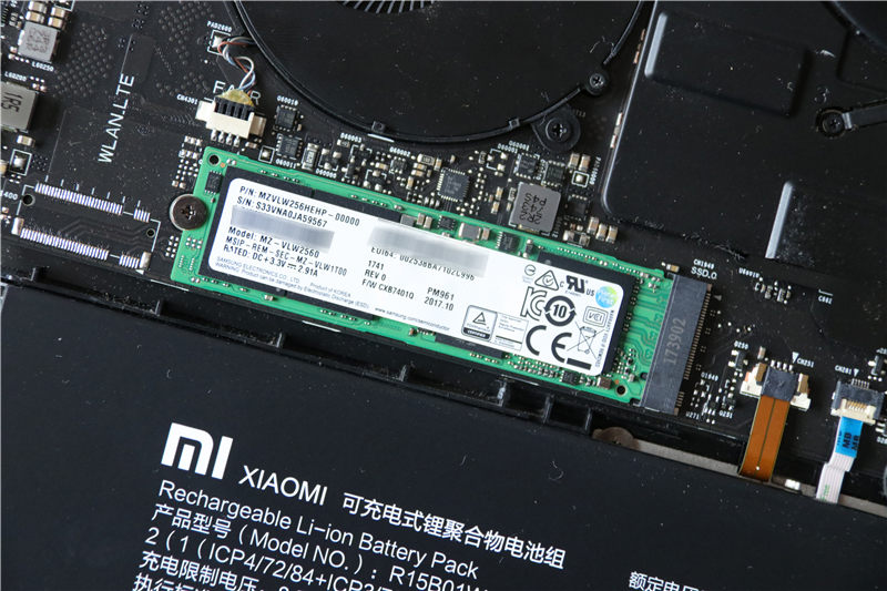 小米笔记本pro加固态硬盘怎么分区,小米笔记本更换固态硬盘教程