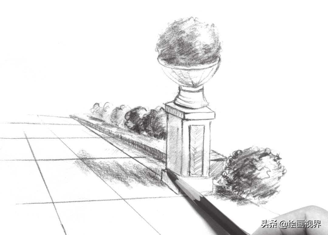 风景写生速写技巧及方法,速写风景绘画技巧和方法