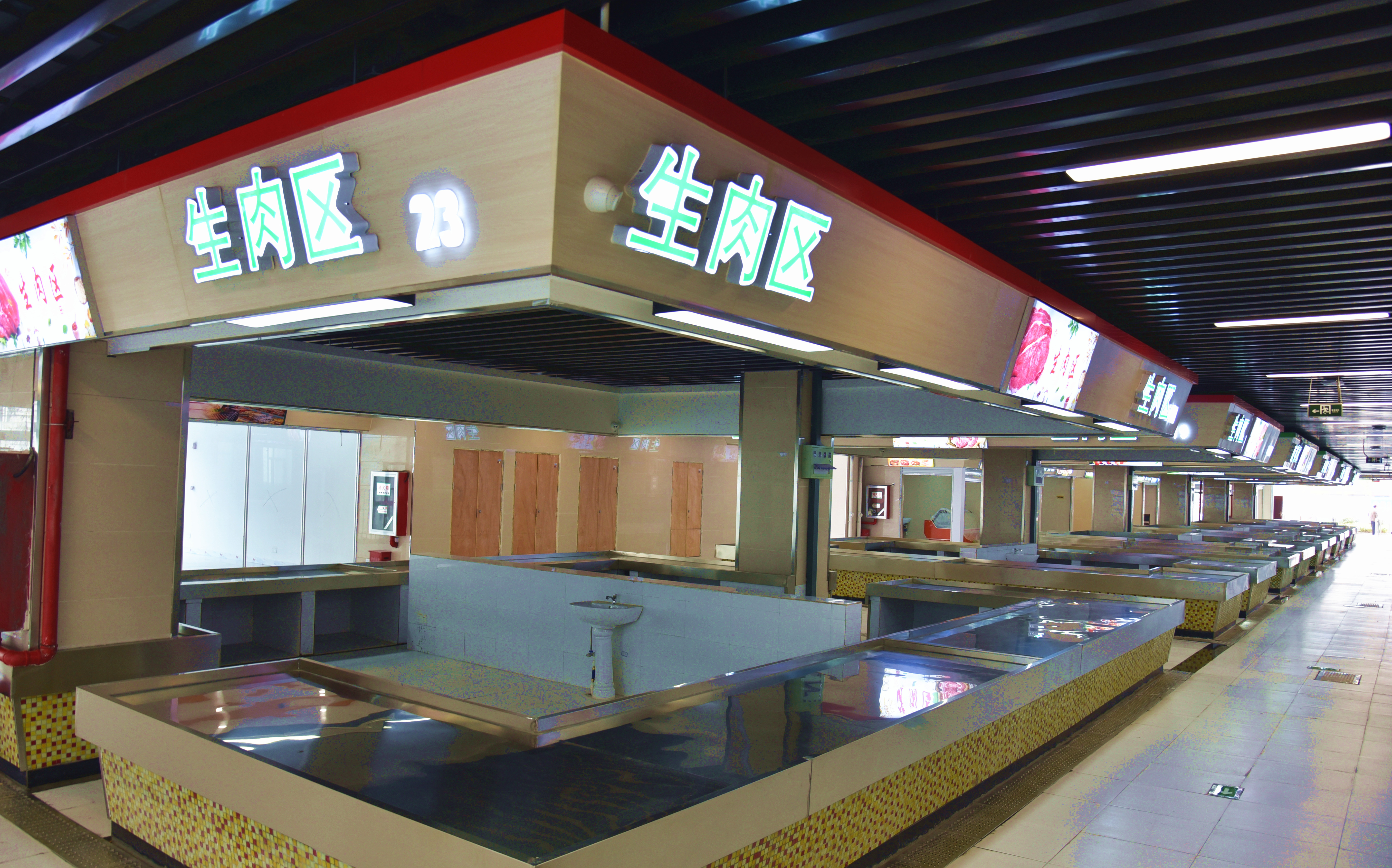 安东新区农贸市场,雪峰路新建农贸市场