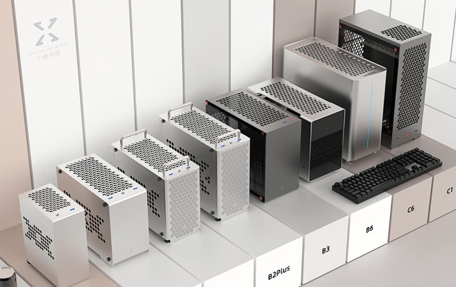 atx机箱和matx机箱有啥区别,高性价比matx白色机箱推荐