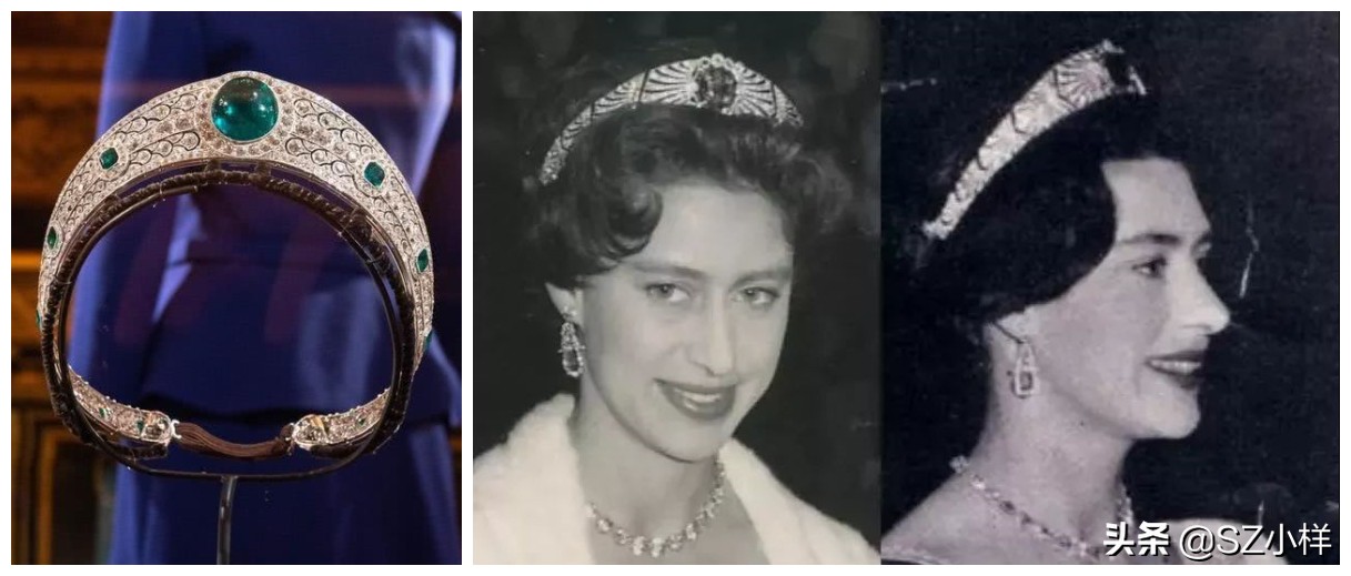 英国女王多奢侈,英国女王佩戴珠宝来源图