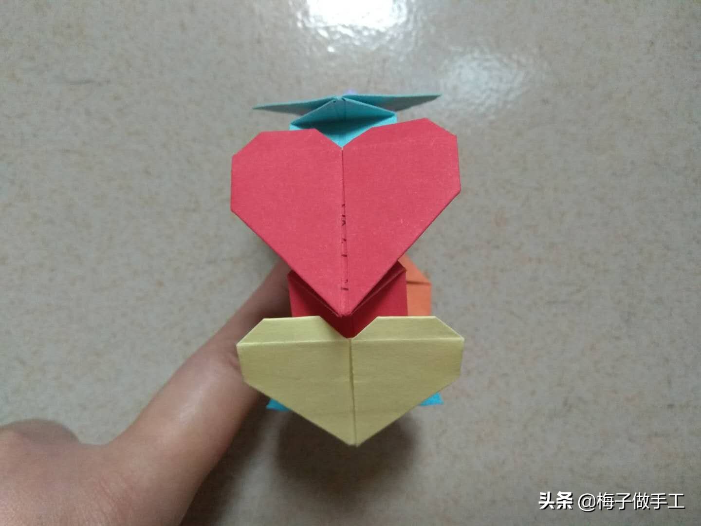 520折纸爱心怎么放好看,520爱心折纸慢动作