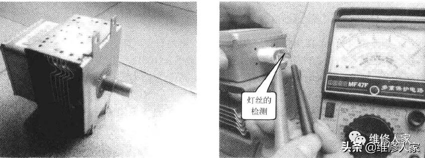 微波炉核心部件测量方法,微波炉内部所有元器件介绍