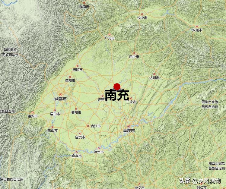 四川南充相当于辽宁哪里,南充属于川东北吗