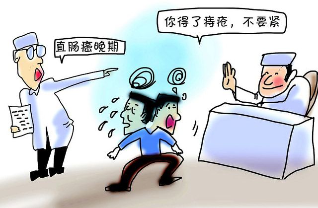 痔疮误诊成直肠癌的概率大吗,直肠癌被误诊为痔疮赔多少