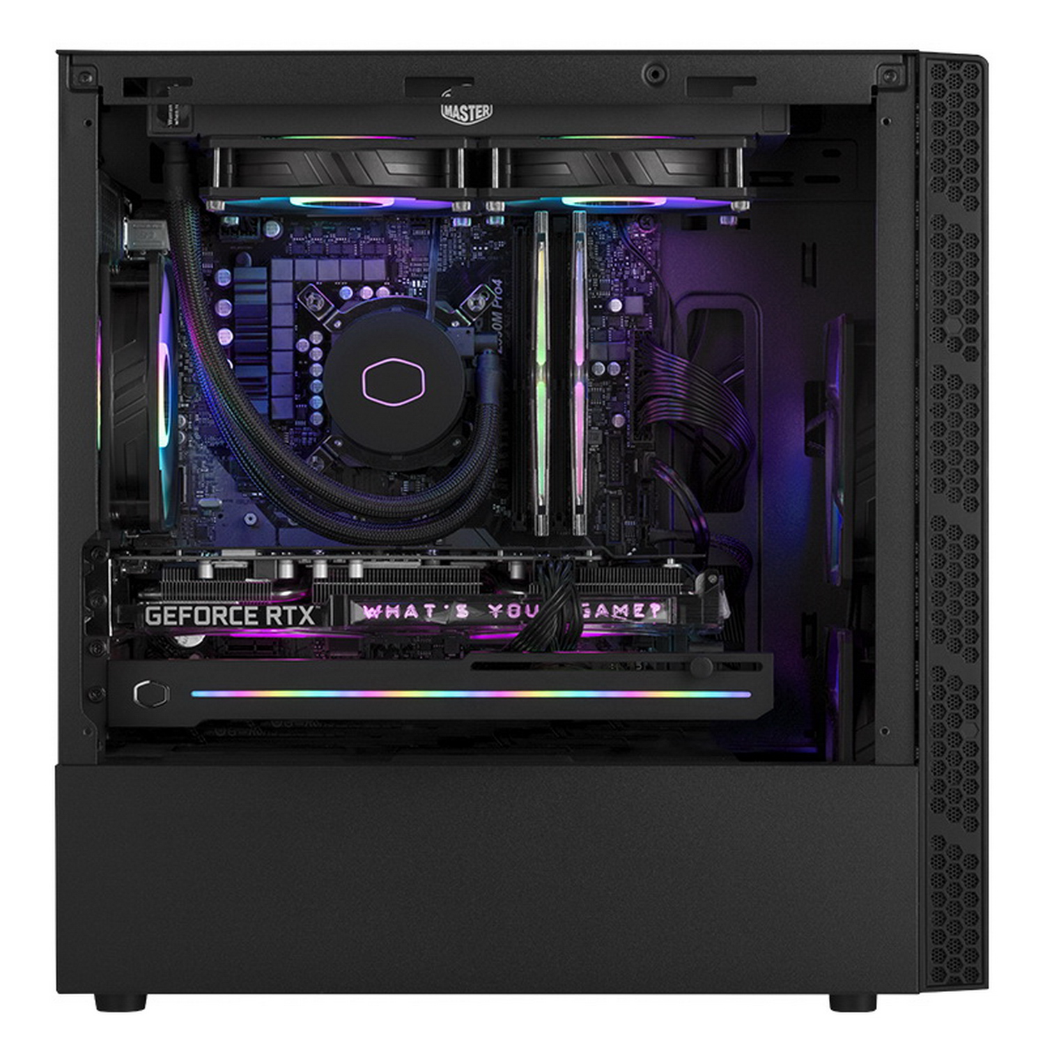 atx机箱和matx机箱有啥区别,高性价比matx白色机箱推荐