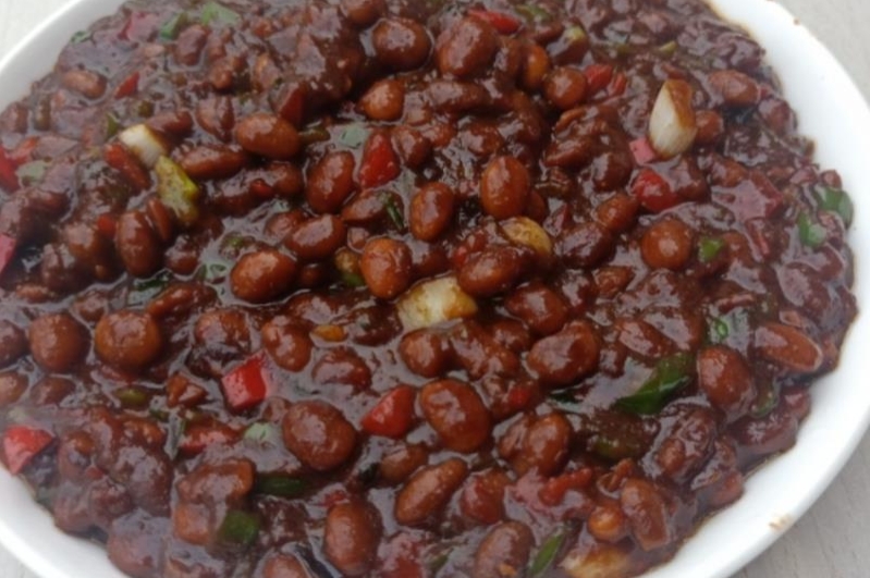 故乡味道：老家人做霉豆子小菜，配什么菜都香，怀念那个味道