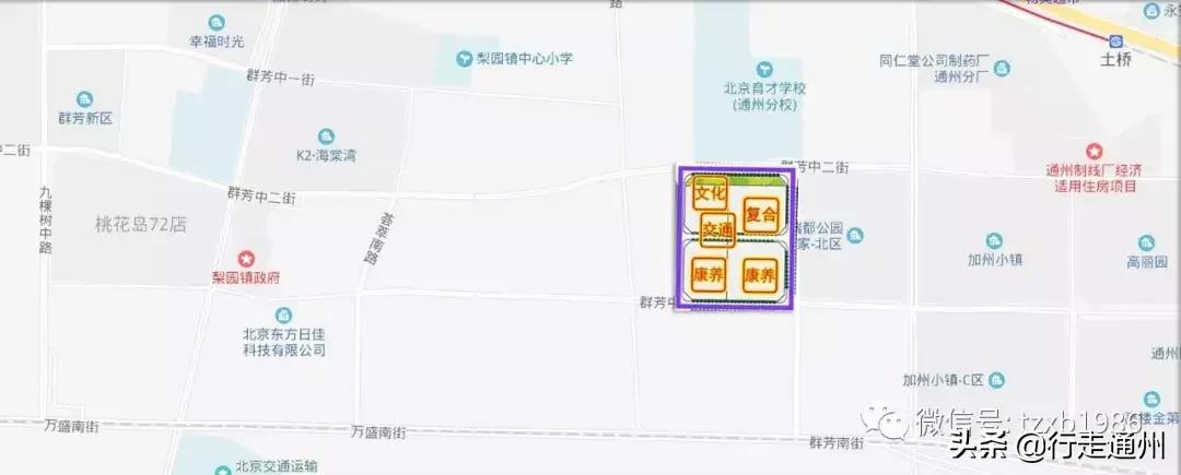 通州最新规划四组团,最新通州高层规划图