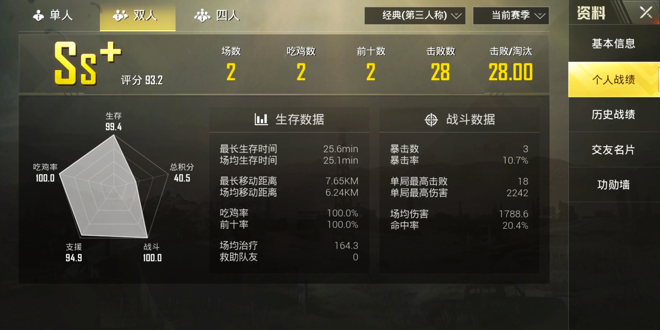 刺激战场小图怎么算kda,刺激战场中kd多少才算高手