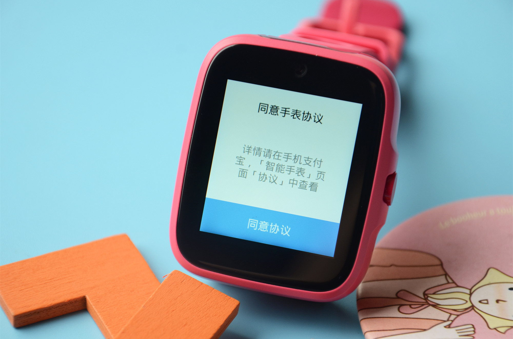 糖猫电话手表k1测评,双摄像头安卓手表