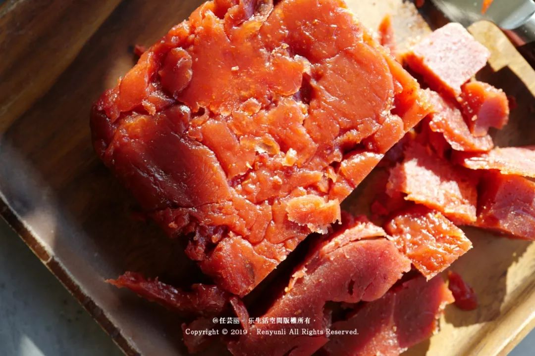 无水糕点,冬天里的山楂糕