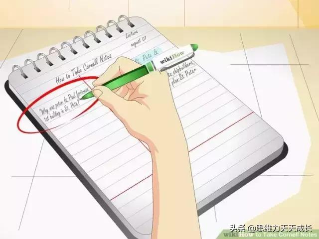 思维导图笔记和康奈尔笔记对比图,康奈尔笔记法公认最高效笔记法