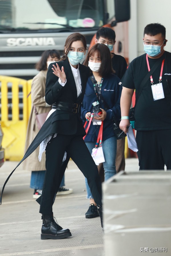 angelababy迪拜路透高定,angelababy太让人惊艳