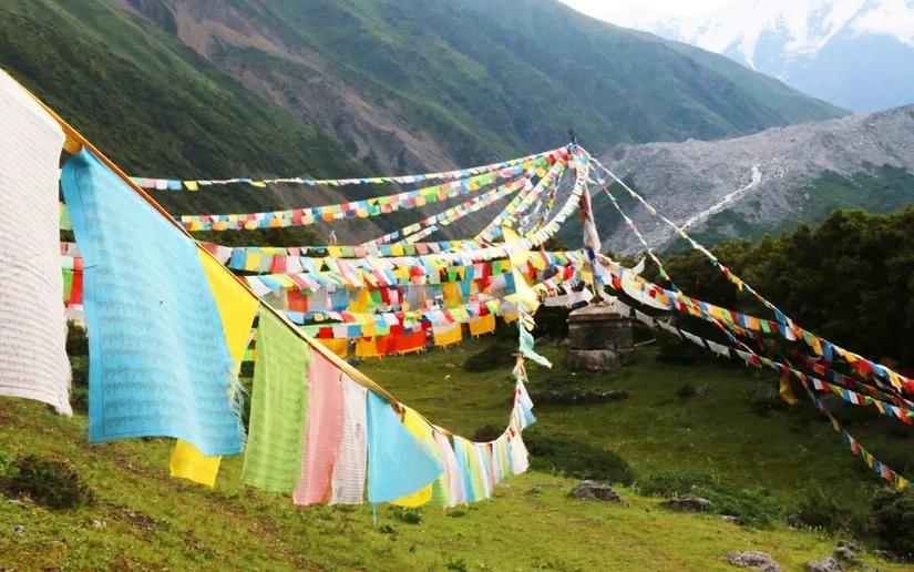 贡嘎山的徒步,贡嘎雪山大环线徒步游记