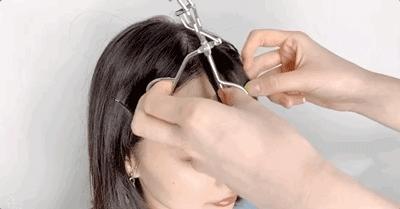 快速改善刘海炸毛,头发刘海炸毛碎发多怎么打理