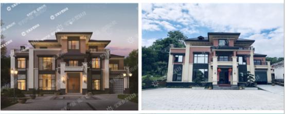 回村自建别墅图纸,回村自建小豪宅