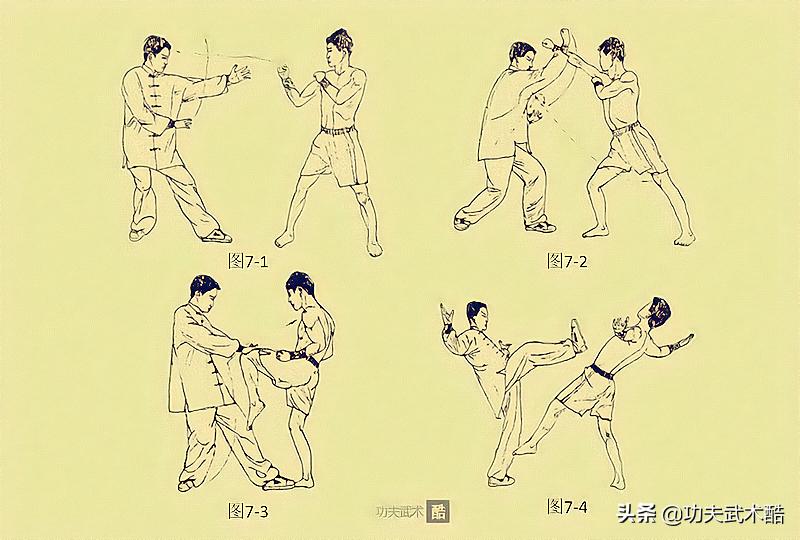 陈式太极拳26式闪通背发力教学,传武下盘腿法必杀技