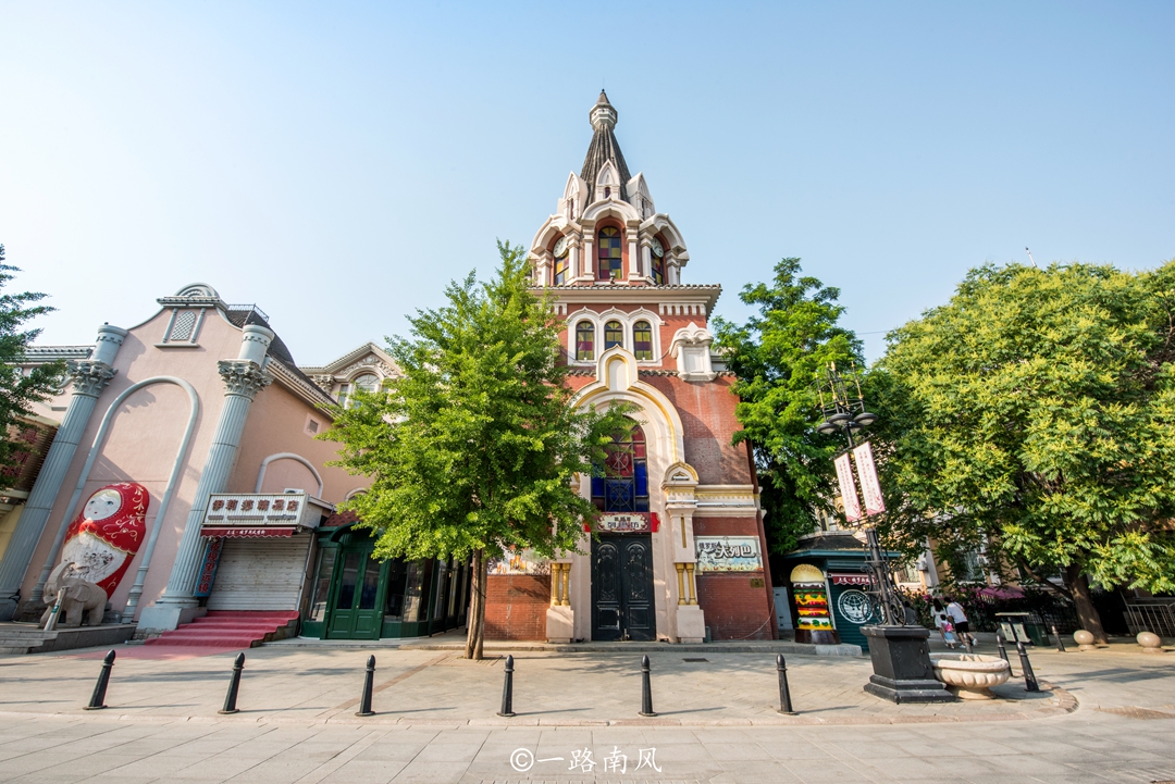 俄罗斯风情街建筑历史,俄罗斯风情古街