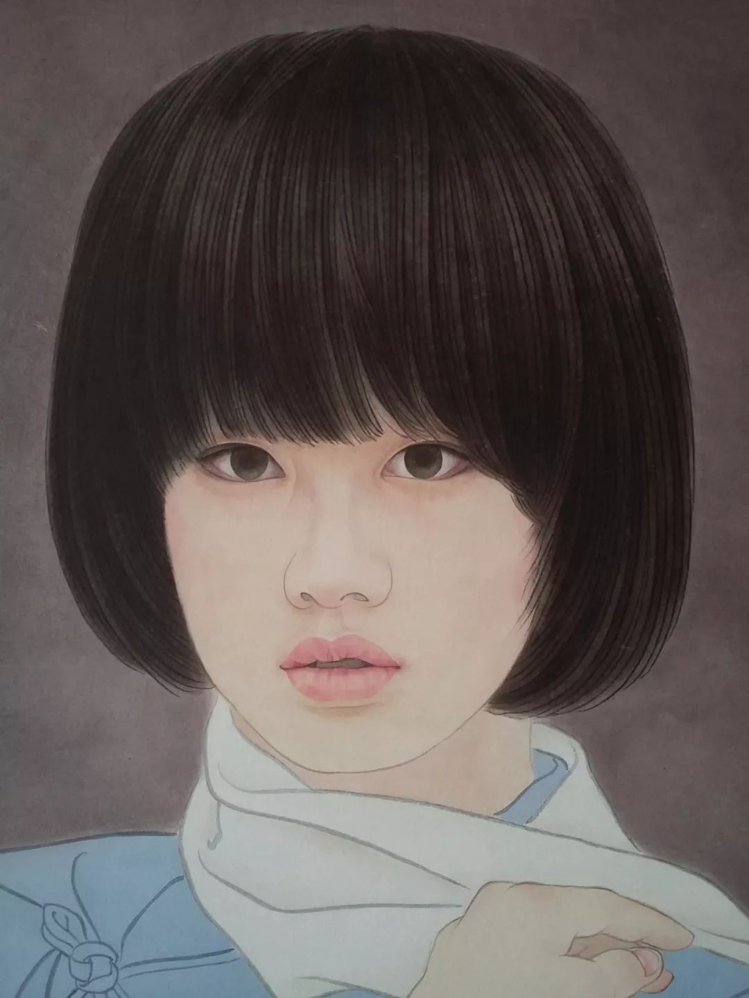 从一岁到七岁画画,从七岁到八岁画的画