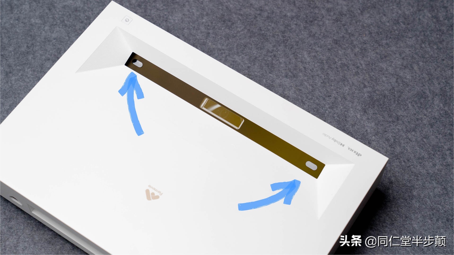 峰米c2激光电视白天效果怎么样,多功能峰米激光电视开箱