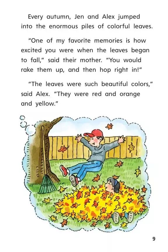 绘本《我们的树》图片,绘本美丽的树