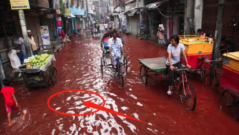 印度下血雨什么时候下的,为什么印度会出现血雨
