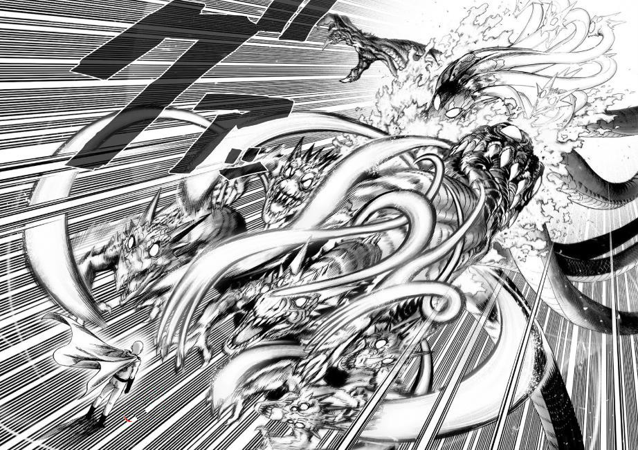 一拳超人第二季怪人王大蛇,一拳超人埼玉的全力一击