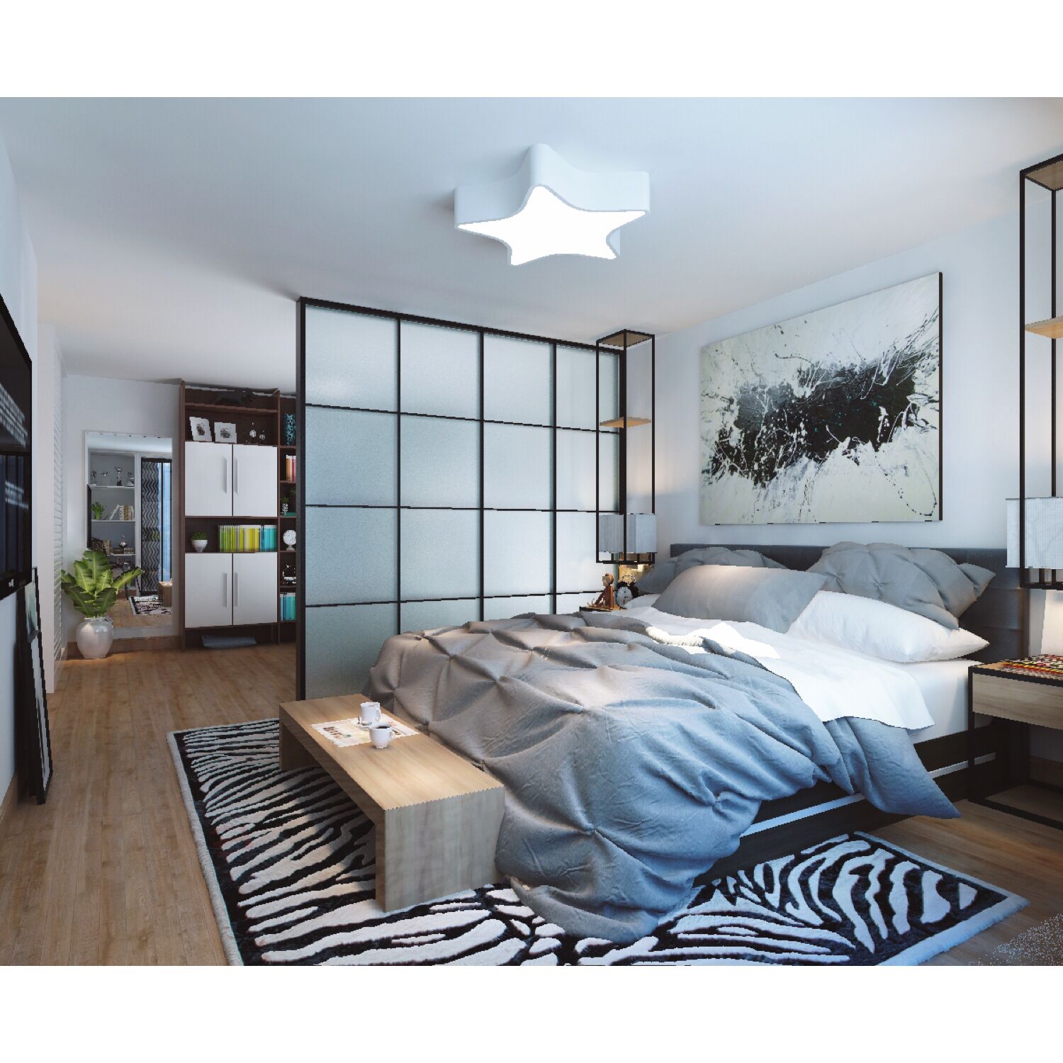 南宁loft装修设计,南宁骋望麓涛复式楼装修案例