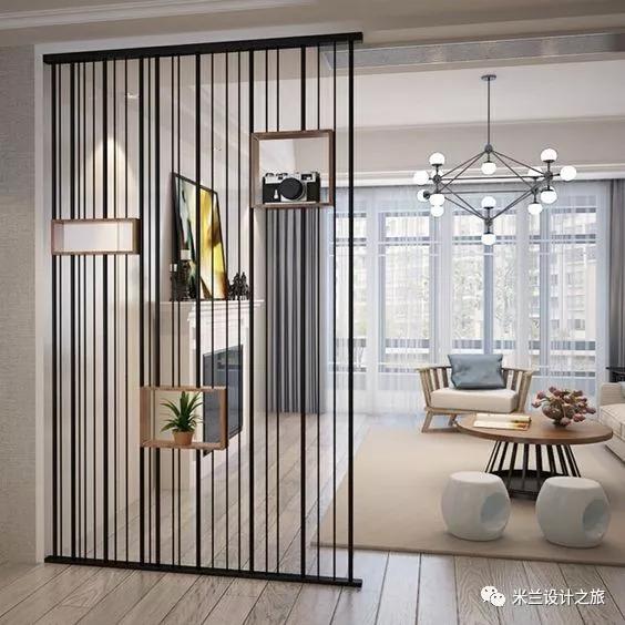 100款简约隔断装修效果图,100款进门玄关隔断效果图