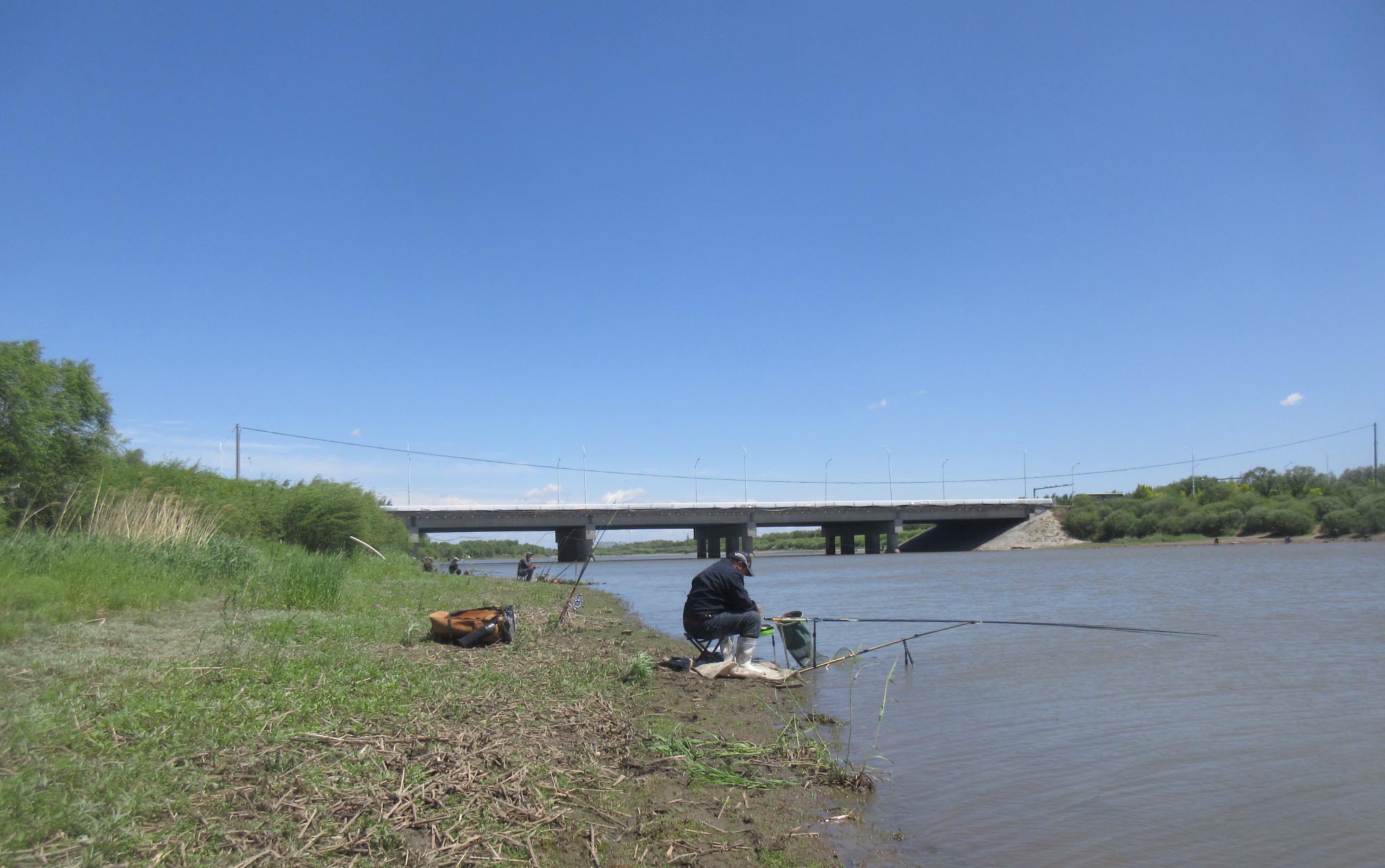 出鱼的好钓位可遇不可求，当然遛鱼上岸的手法也很主要