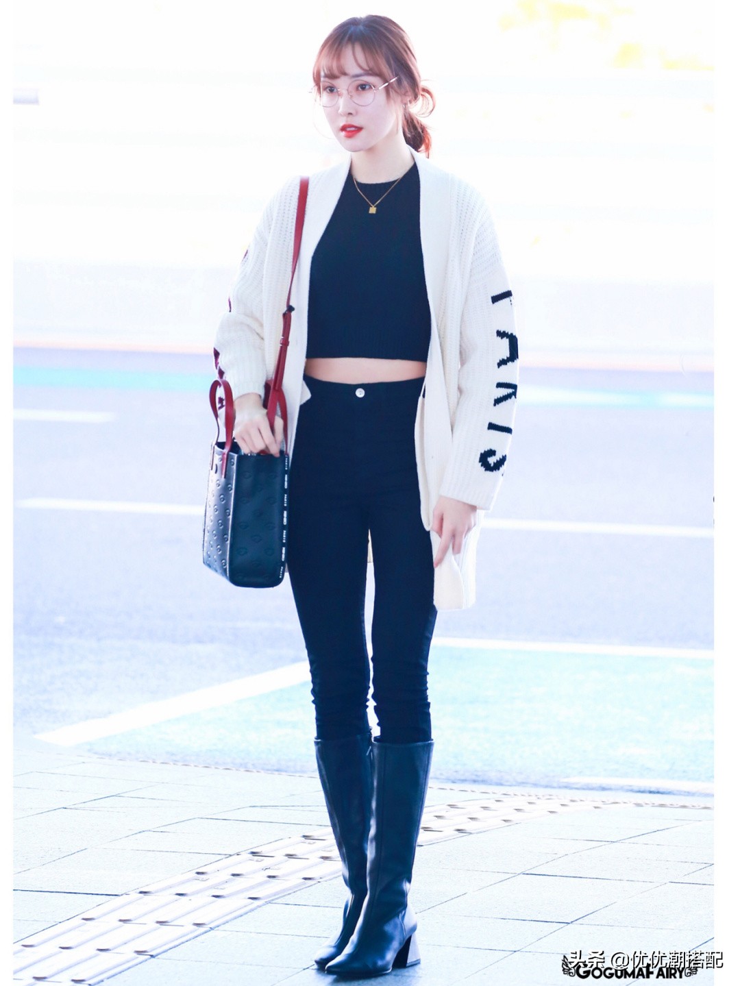 韩国显瘦显高显白服装搭配,30套最火的韩系穿搭简单又好穿