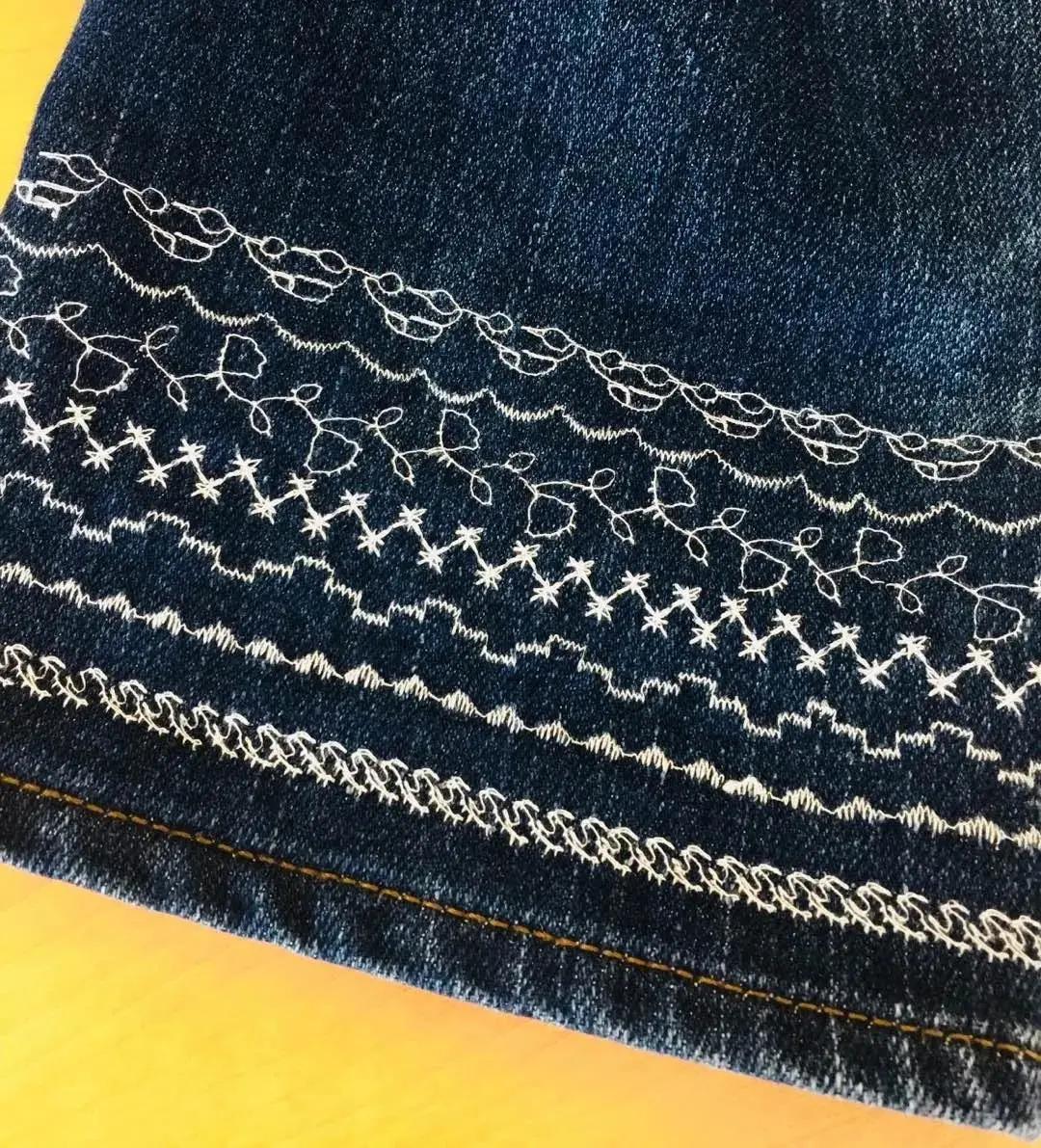 用缝纫机可以缝什么超简单,缝纫机装饰线条