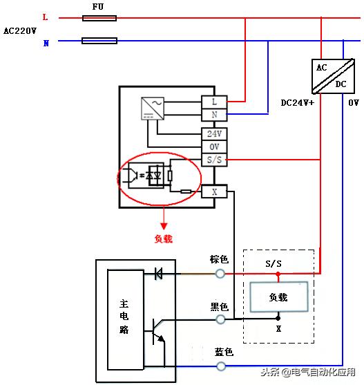 三线接近开关怎么改两线行程开关,位置开关和行程开关区别