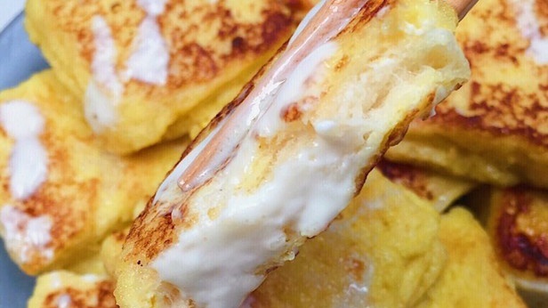 广式西多士高颜值早餐做法,低脂快手早餐食谱大全