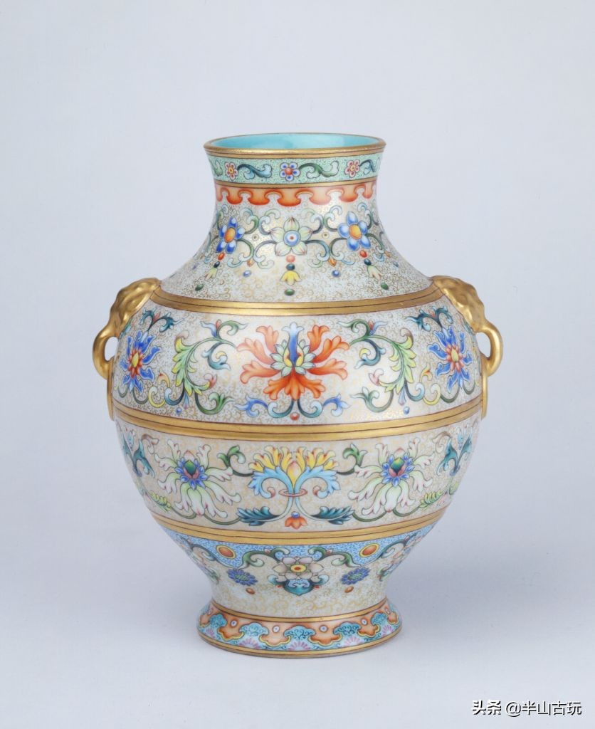 青花珐琅彩瓷特点,紫金釉珐琅彩瓷器