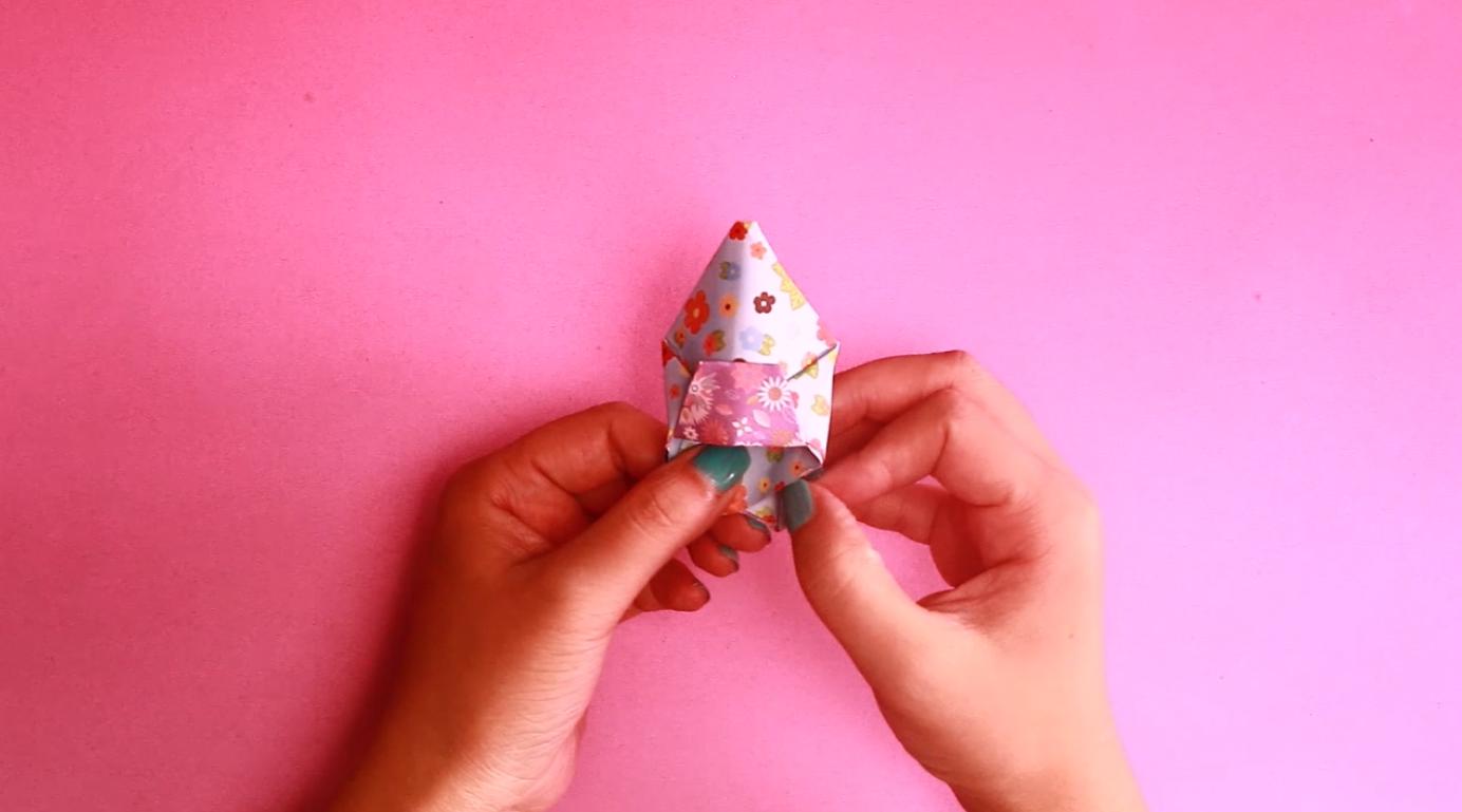 不用剪刀不用胶折纸做自行车,不用胶带不用胶水就能做出高跟鞋