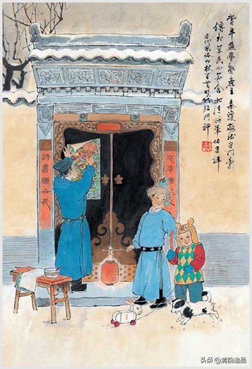 中国古代单人画,中国古代有趣的画