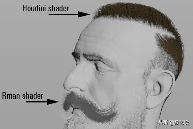 3d防脱发动画,毛发生长3d动画