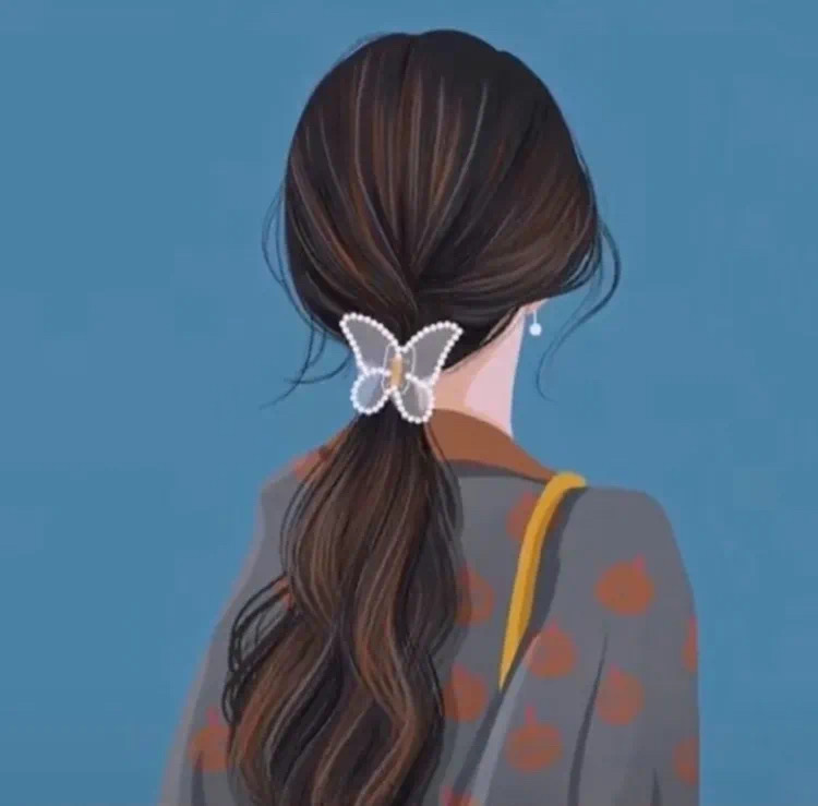 微信头像女生气质淡雅小清新闺蜜,动漫女生闺蜜头像一人一个校服篇