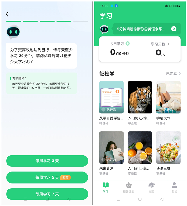 儿童英语0基础入门app哪个比较好,想学英语从零开始应该先学什么app