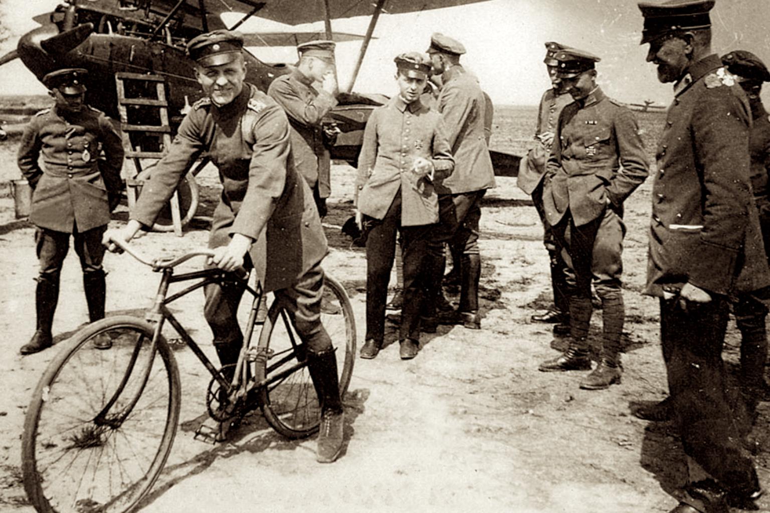 二战德军轰炸机王牌飞行员,一战德军飞行员红男爵