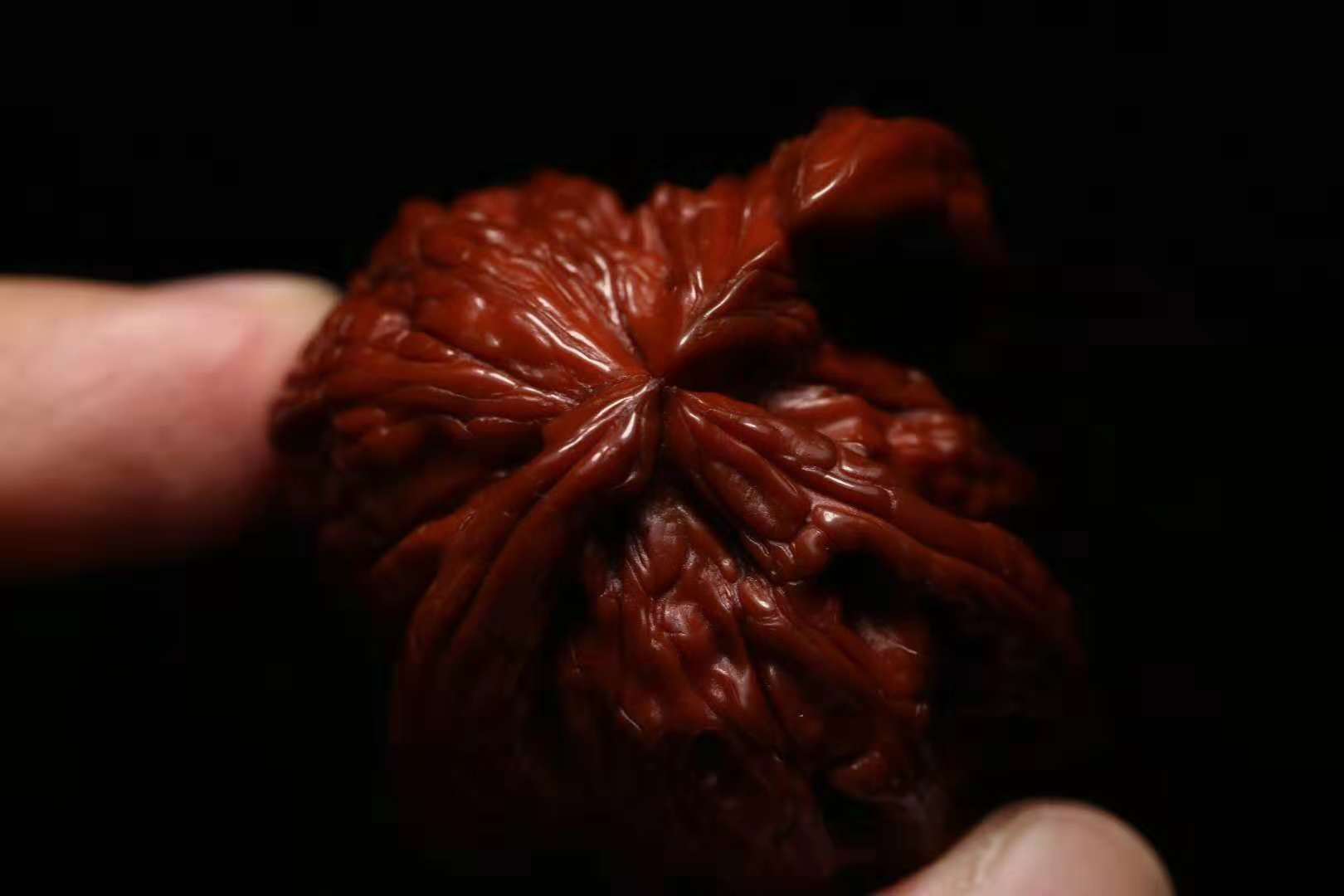 盘核桃过程中核桃变化,盘核桃如何让核桃变红