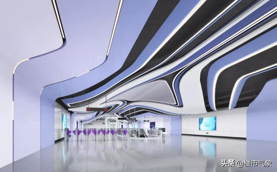 郑州地铁8号线最新装修施工,郑州地铁装修