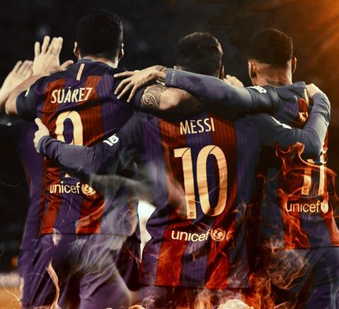 巴萨播放最佳组合msn三叉戟,巴萨msn最强锋线