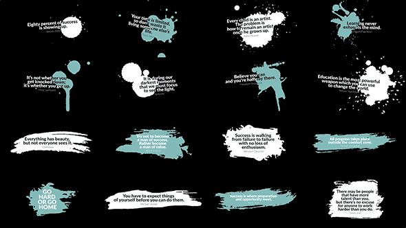 ae字幕条简单模板,aepr字幕条模板